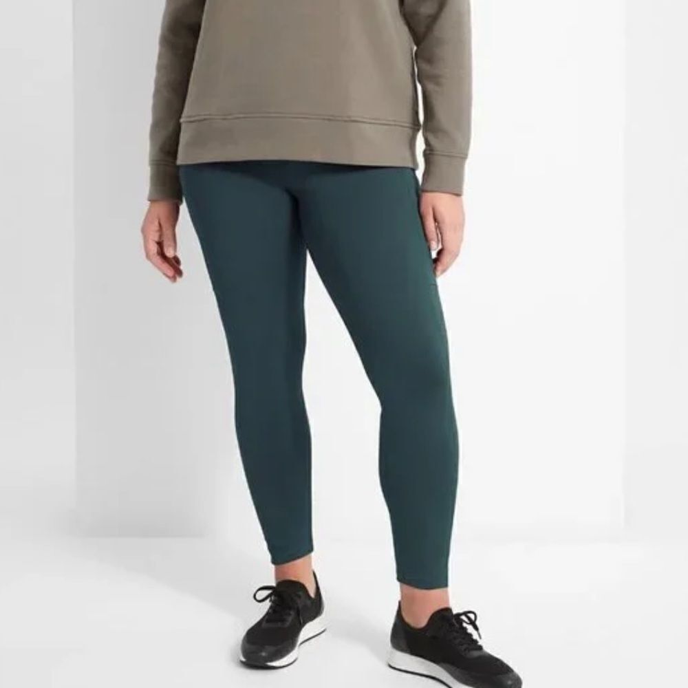 On the go 7/8 leggings - Abyss (teal leggings)